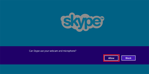 Windows RT Skype App Setup